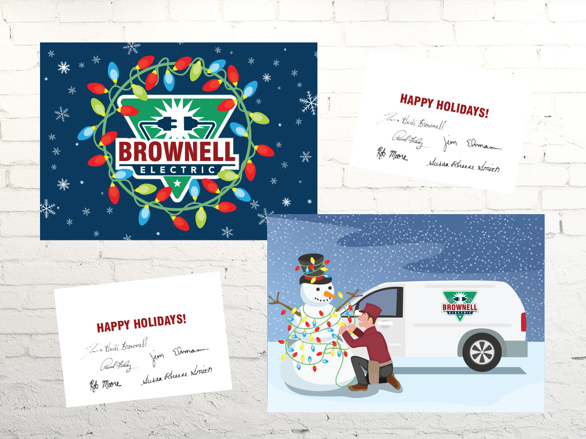 brownell electric greeting cards