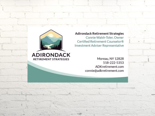 adirondack retirement strategies business card